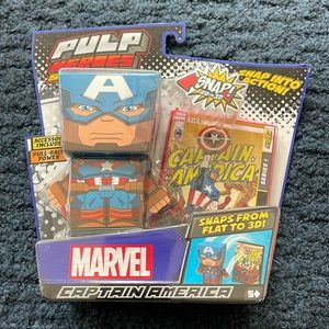 Marvel Pulp Heroes Snap Bots Captain America